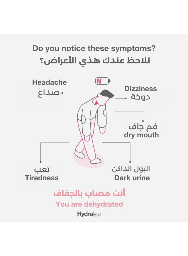هيدراليت هايدرالايت أقراص فوارة للإلكترولايت – نكهة البطيخ المهروس – ٢٠ قرص - Image 5